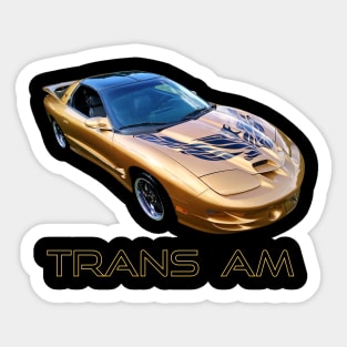 Trans Am - Gold - 4th Gen Sticker